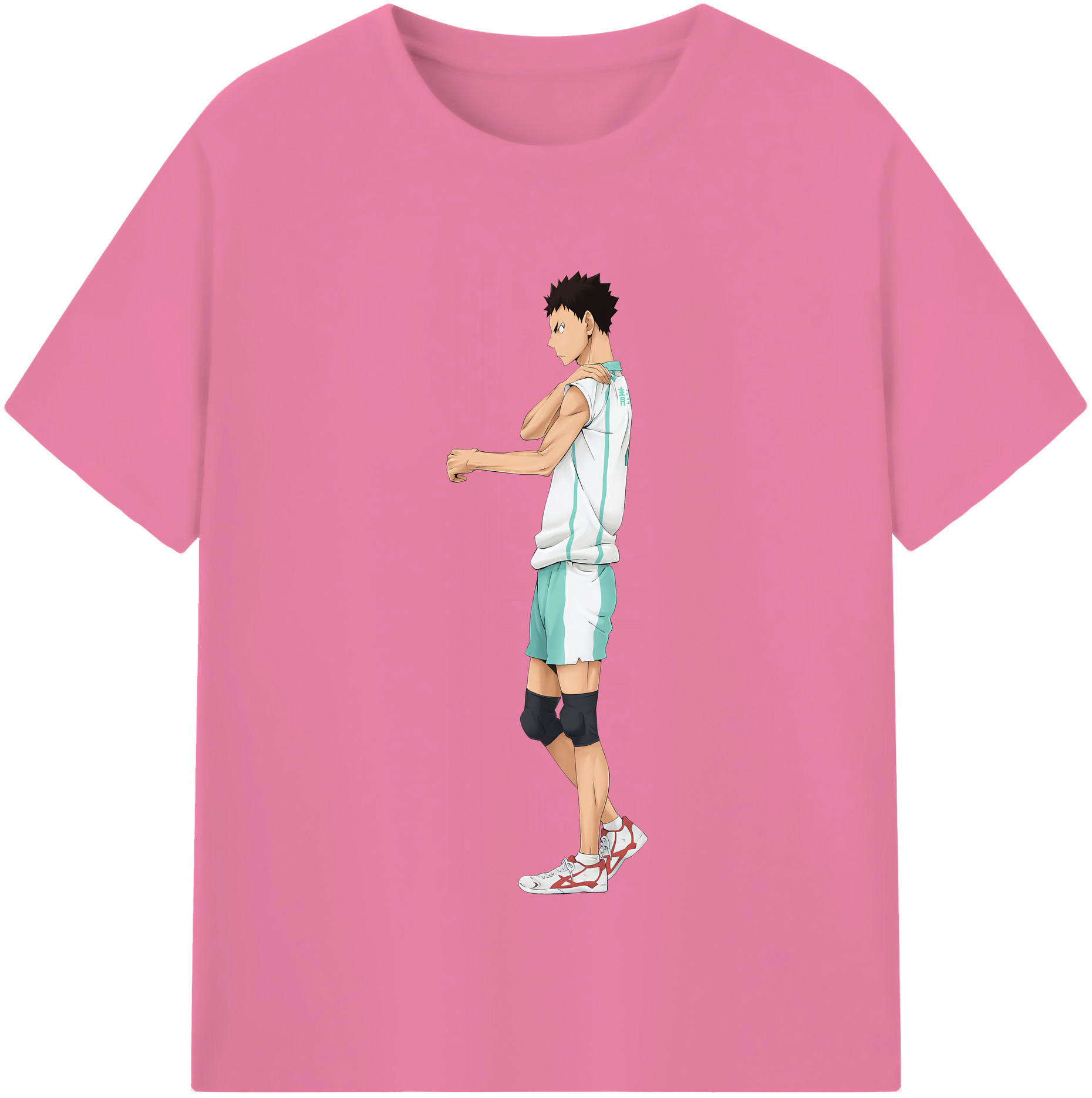 （画像用） ハイキュー!! Haikyu!! 綿100％半袖Tシャツ（フロントプリント）